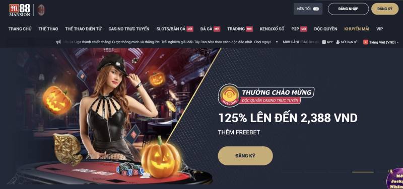 Chính sách linh hoạt của M88 cho chương trình tặng 50K