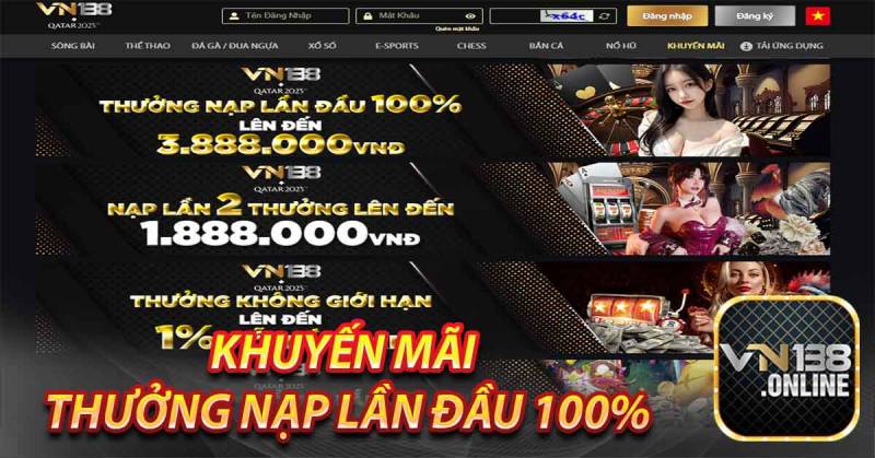 Chương Trình VN138 Tặng 138.000 VNĐ – Cơ Hội Có 102