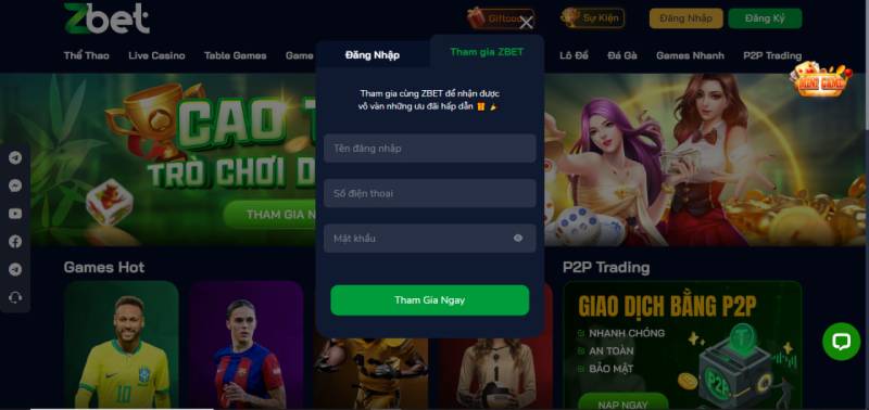 Zbet Tặng 100K Miễn Phí Ngay Từ Lần Đầu Đăng Ký 5 Cơ Hội Nâng Cao Kỹ Năng Cá Cược Với Zbet