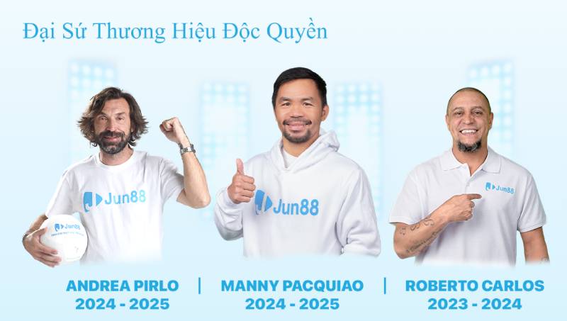 Đại Sứ Thương Hiệu Của Jun88