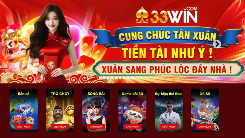 Hệ Thống Trò Chơi Tại 33Win
