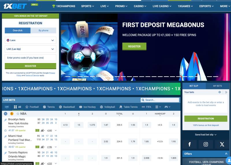 He thong san pham da dang 1xbet