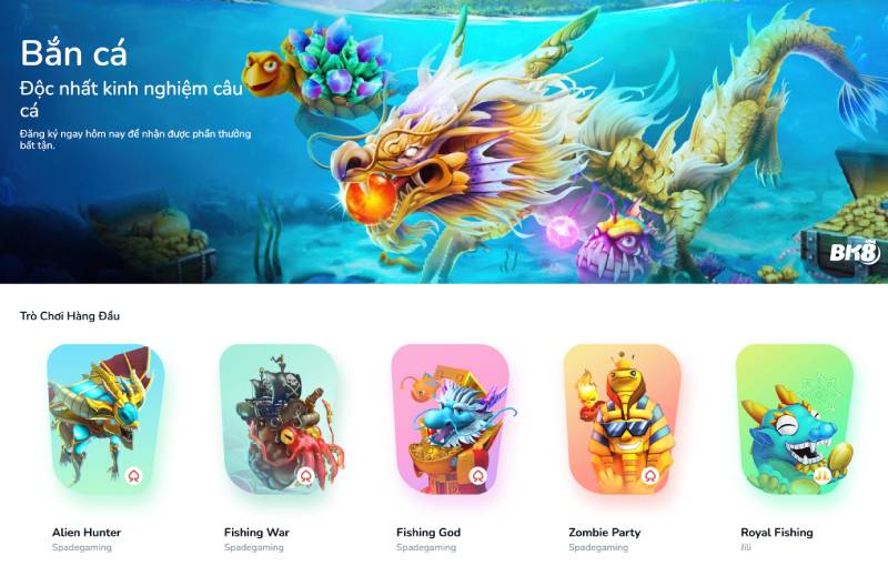 Bắn Cá Online - Trò Chơi Giải Trí Hấp Dẫn Và Đầy Thách Thức 7 Một số nhà cái Bắn Cá Online uy tín hiện nay