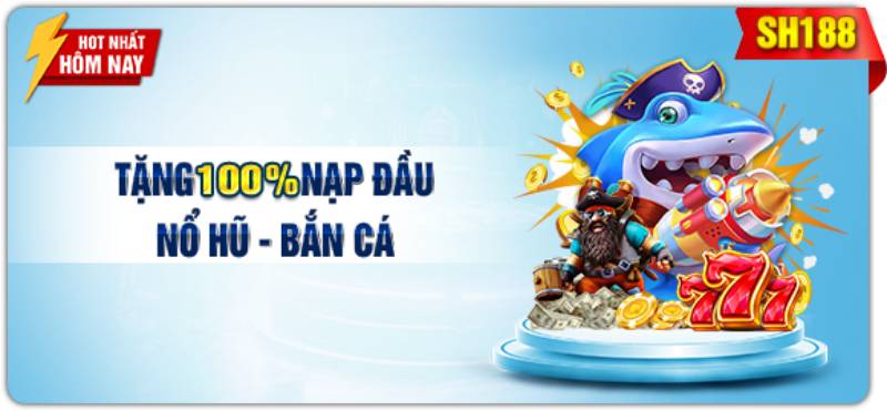 Shbet - Khuyến Mãi Hấp Dẫn Trong Tay Bạn 5 Tặng 100% Nạp Lần Đầu